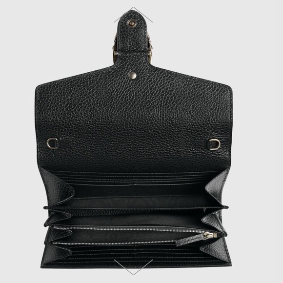 GUCCI DIONYSUS MINI LEATHER CHAIN WALLET - Picture 3 of 16
